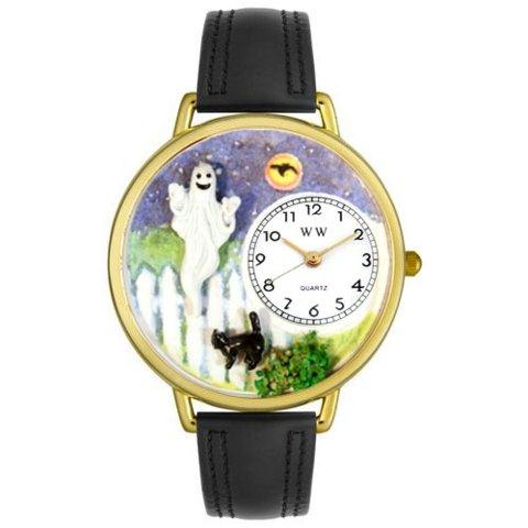 Whimsical Watches G-1220032 Whimsical Unisex Halloween Ghost Black Ski