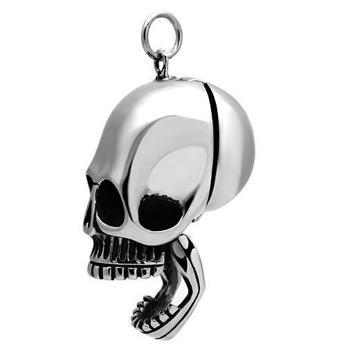 TK1047 - High polished (no plating) Stainless Steel Pendant with No