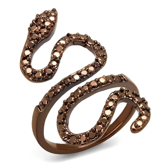 Brass Snake Ring