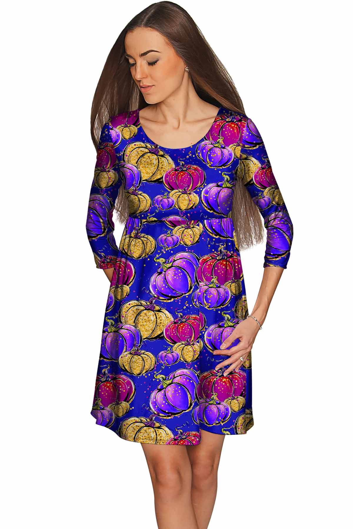 Purple Pumpkin Dress