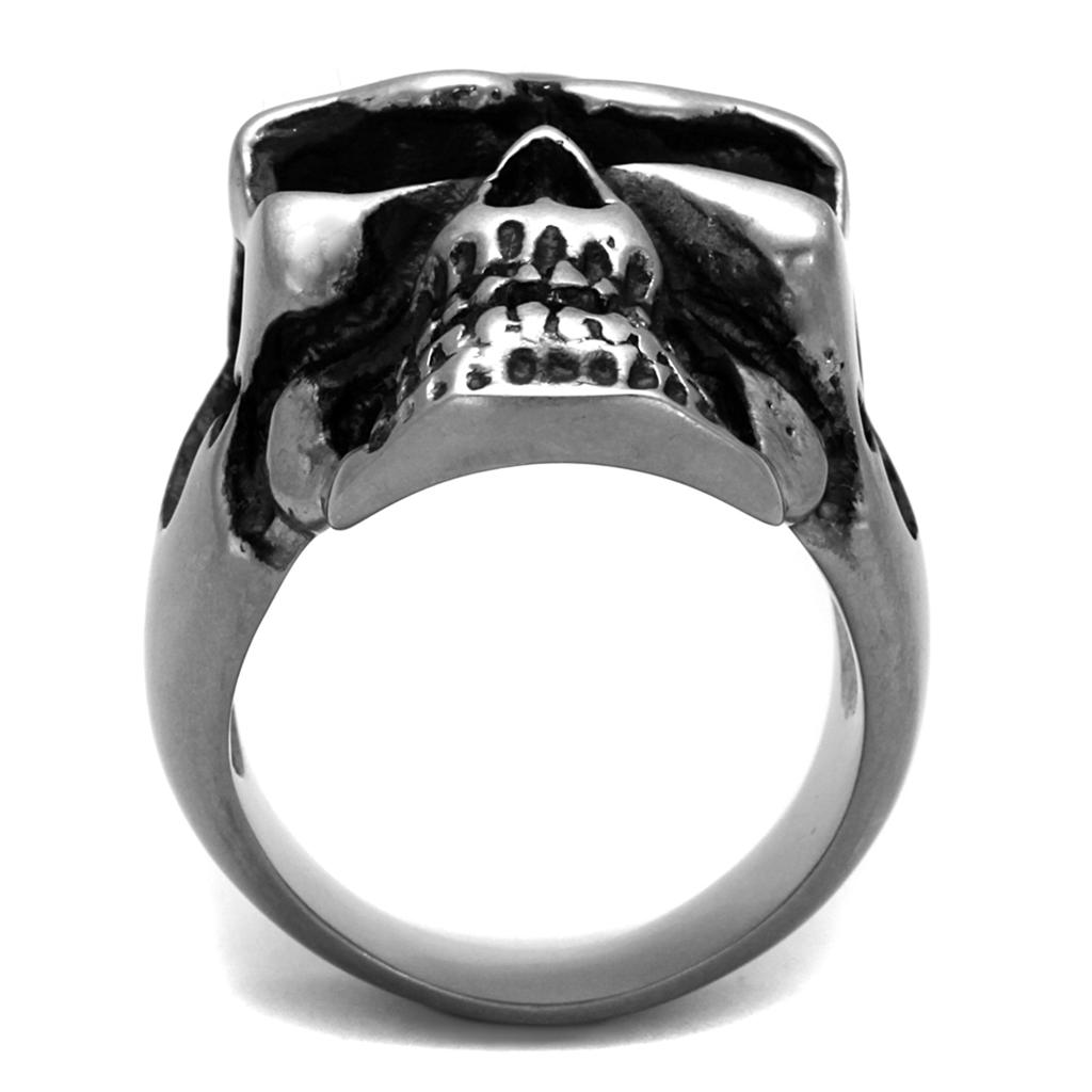 Antique Silver Skull Ring