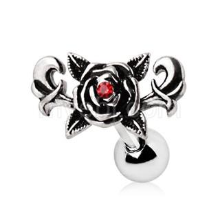 Gothic Rose Cartilage Earring