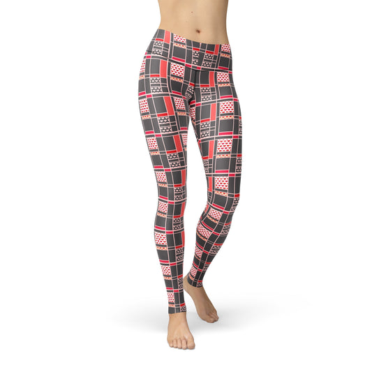 Jean Valentine Patchwork Leggings