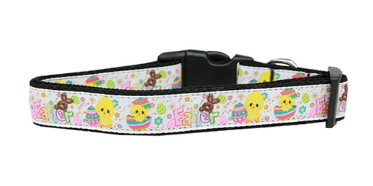 Happy Easter Nylon Dog Collar