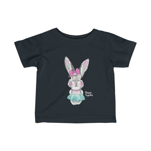 Happy Together Bunny Infant Girls Tee