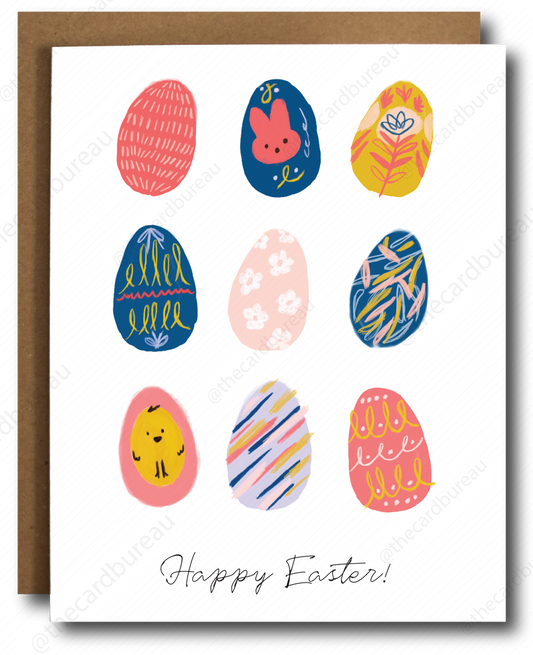 Easter Eggs Card