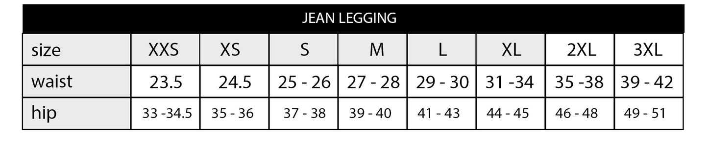 Jean Bones Leggings