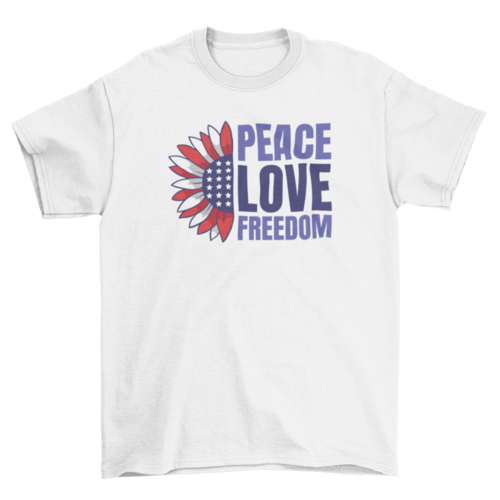 United states freedom quote t-shirt