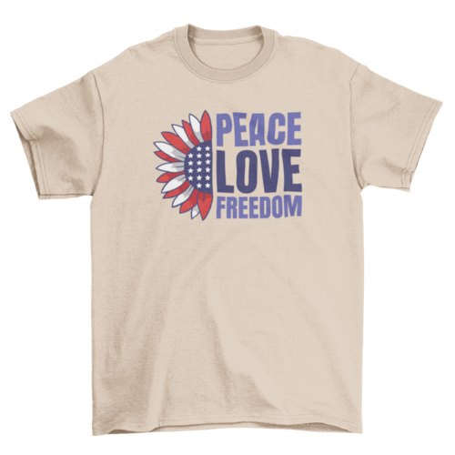 United states freedom quote t-shirt
