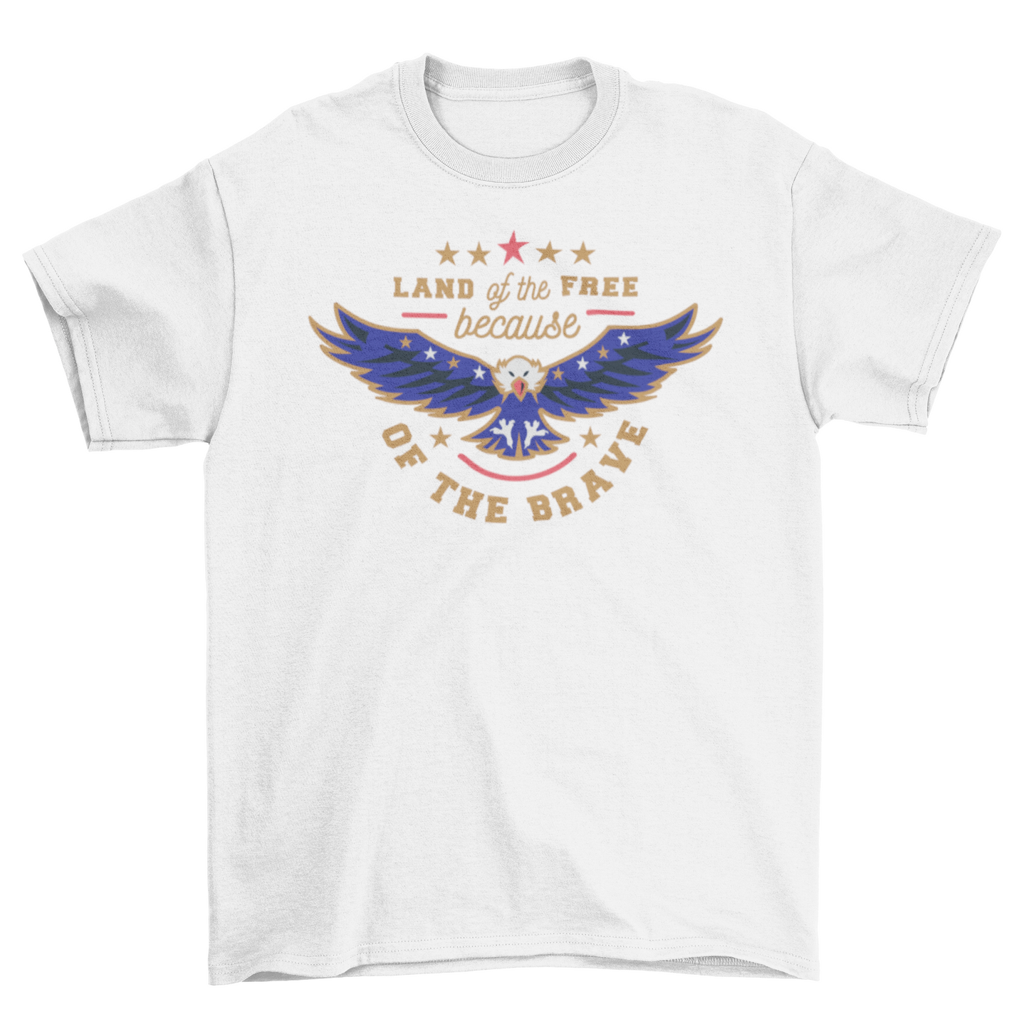 Independence day holiday eagle t-shirt