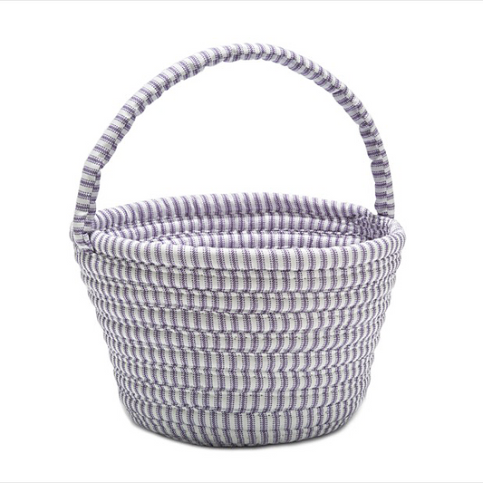 Colonial Mills, 8 x 12 x 7 in. Easter Ticking Basket