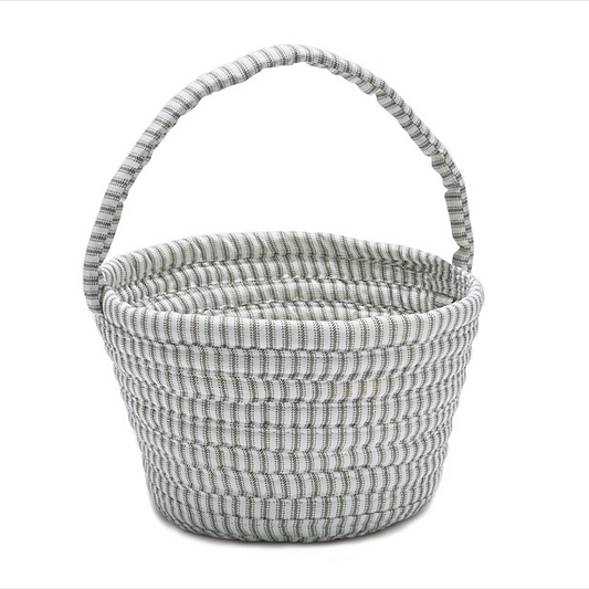 Colonial Mills, 8 x 12 x 7 in. Easter Ticking Basket