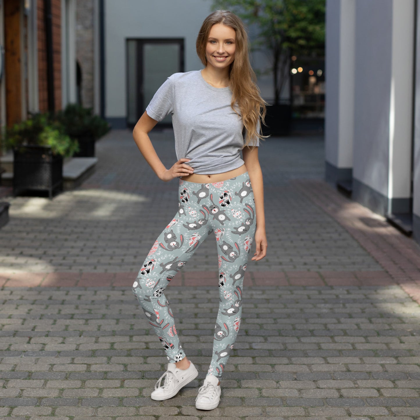 Easter Bunny Leggings for Women