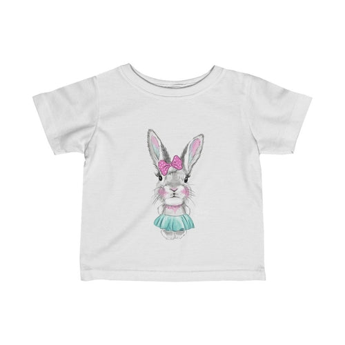 Happy Together Bunny Infant Girls Tee