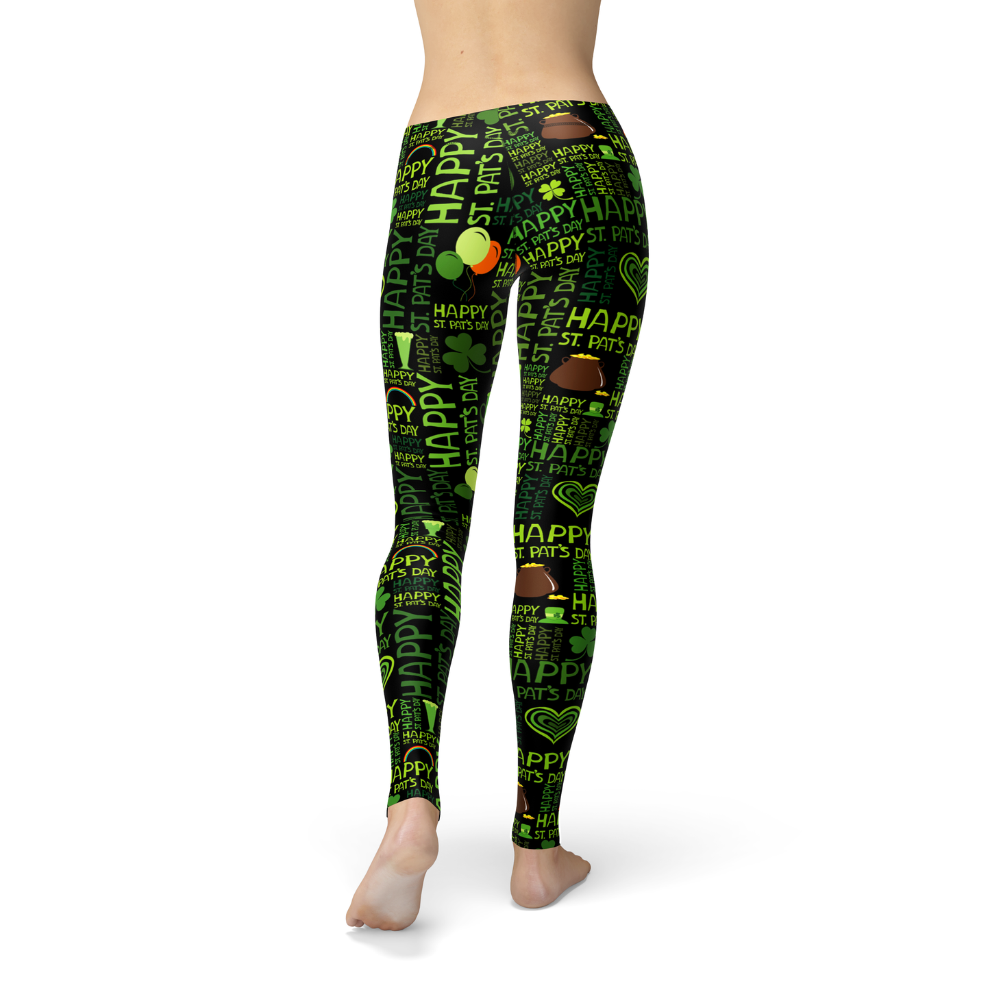 Avery Happy St. Patrick's Day Leggings