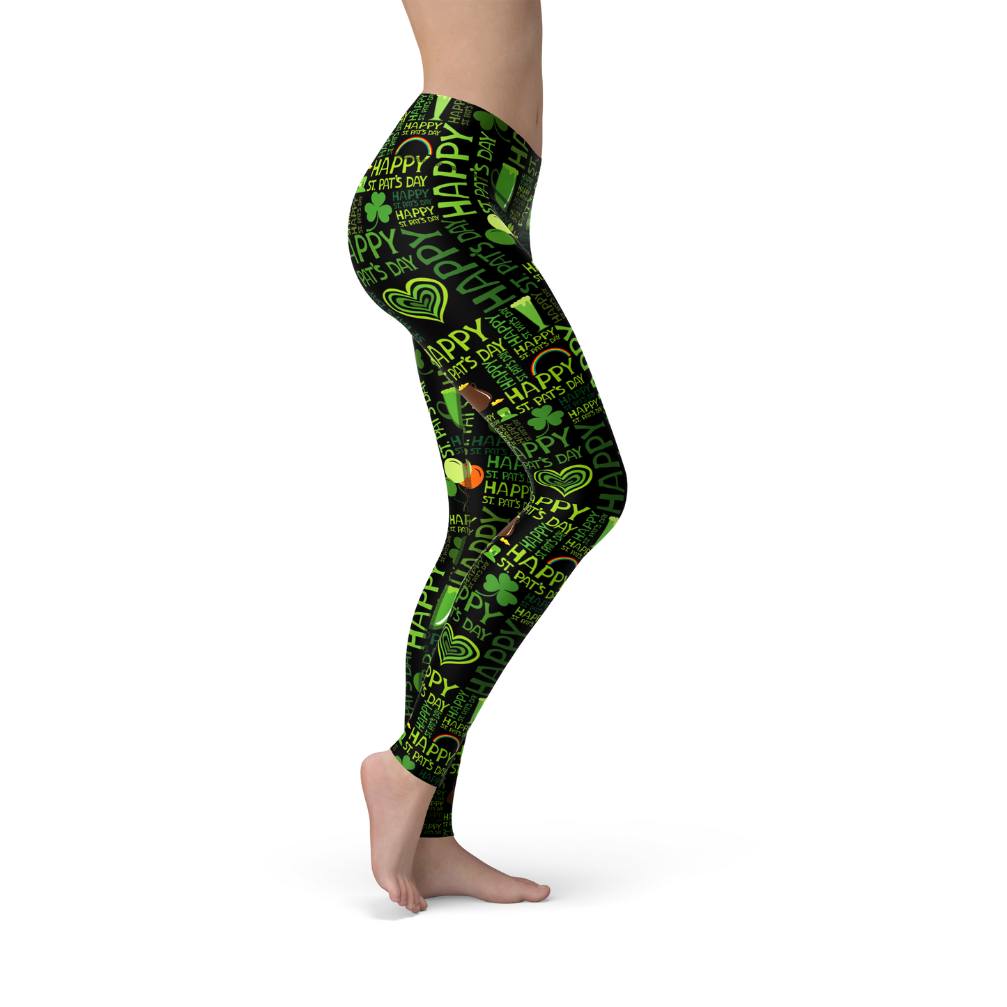 Jean Happy St Patricks Leggings