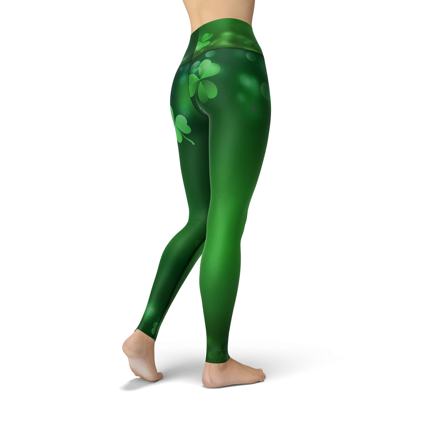 Jean Holiday Clover Leggings