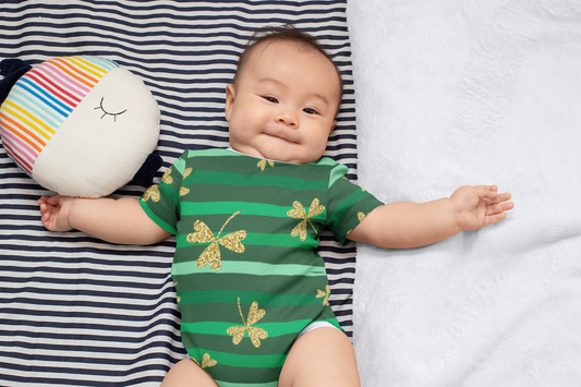 Golden Clover Onesie