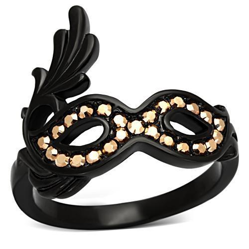 TK983 IP Black(Ion Plating) Stainless Steel Ring